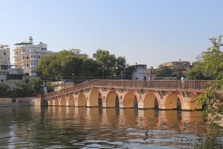 Historical Lake inside the Udaipur City