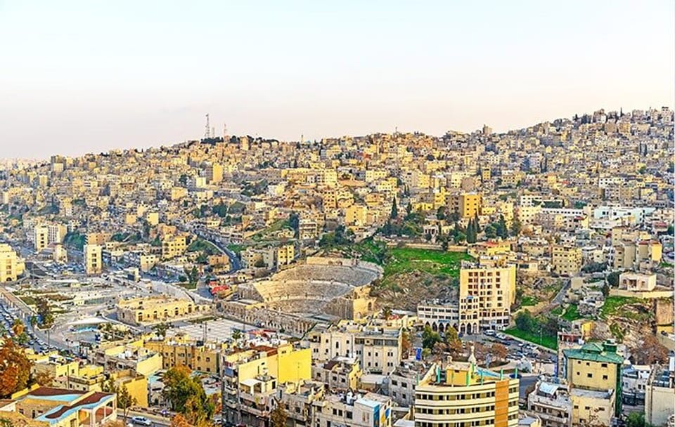 Private Amman City Sightseeing from Dead Sea with Optional Visits