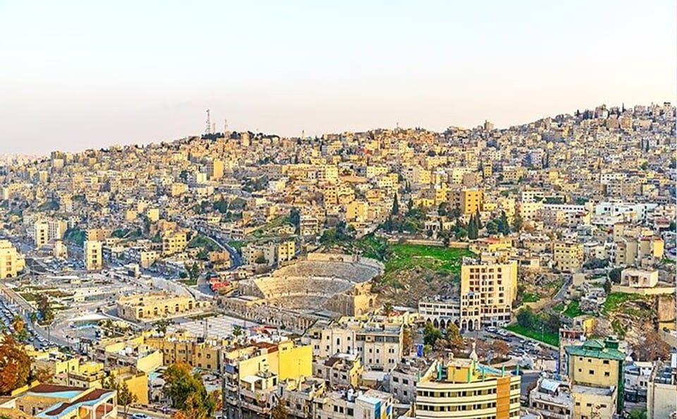 Private Amman City Tour from the Dead Sea with Optional Sites