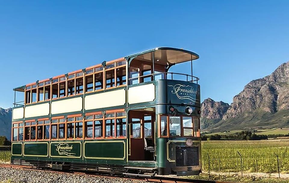 Franschhoek Wine Tram Tour with Pickup from Cape Town
