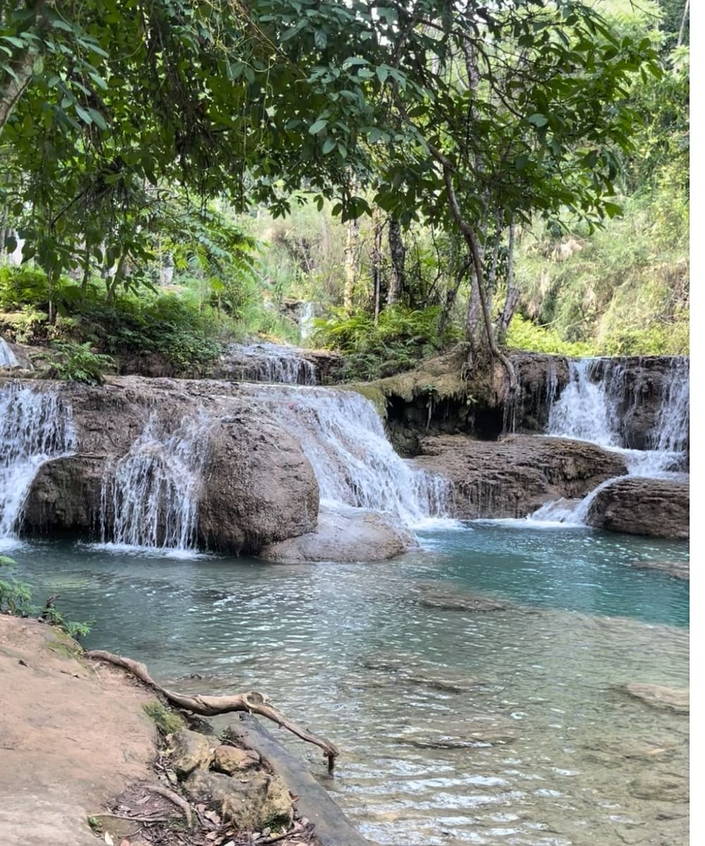 Sunset cruise on Luang Prabang river