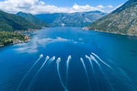 Our fleet in Kotor Bay
