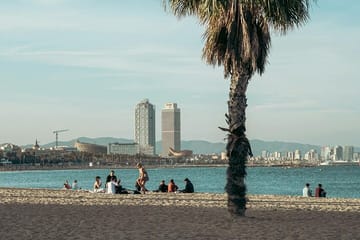 Professional Photography Session at La Barceloneta Beach