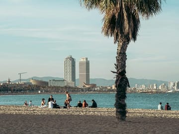 Professional Photography Session at La Barceloneta Beach
