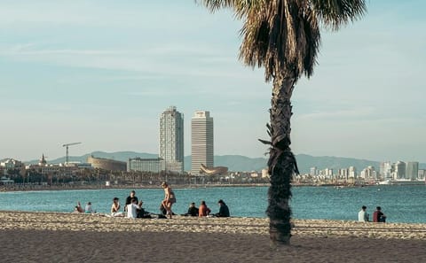 Professional Photography Session at La Barceloneta Beach