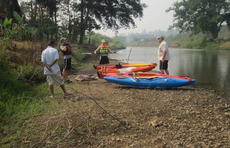 “KAYAK C” 1-Day kayak, Mae Ngat Valley Crossing on Ping River, from Chiang mai
