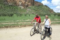 biking at Hells gate