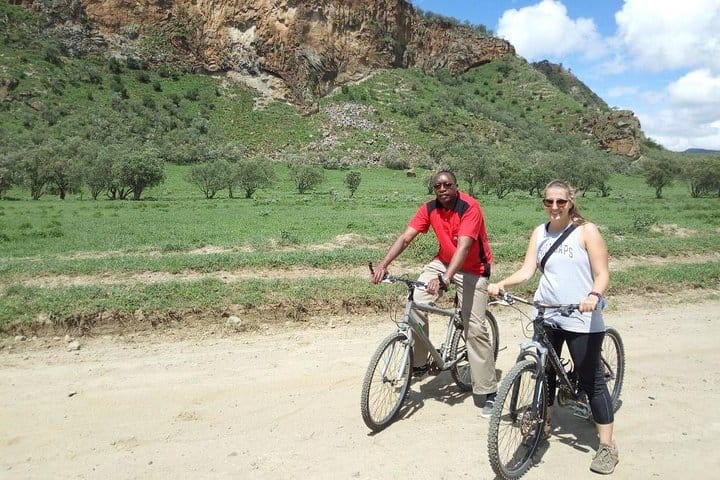 biking at Hells gate