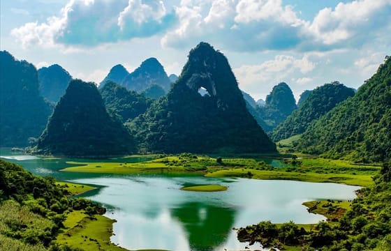 From Hanoi: Ban Gioc Waterfall & Angel Mountain 2-Day Tour