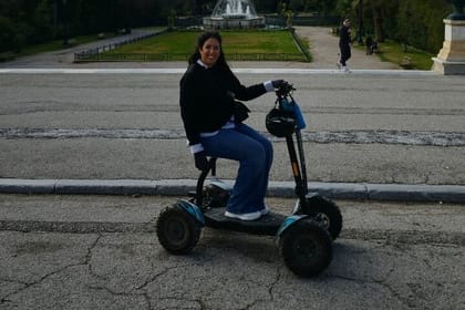 Modern Athens Electric ATV Scooter Tour