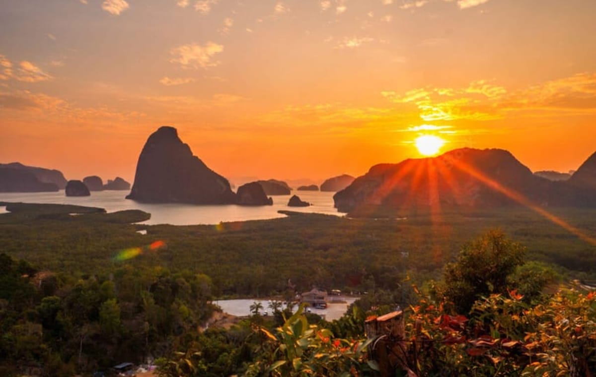 Phuket : Samet Nangshe and Cheow Lan Lake Adventure Day Tour