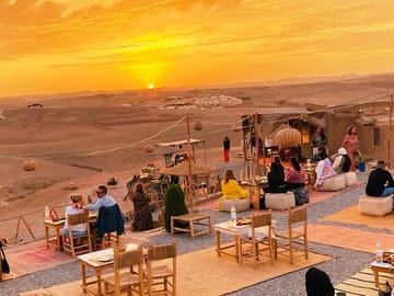 Sunset Dinner and Berber Music in Agafay Desert, Marrakesh