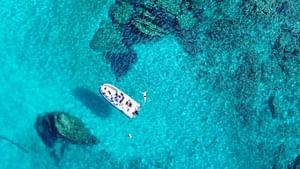 From Olbia: dinghy tour with snorkeling at Tavolara