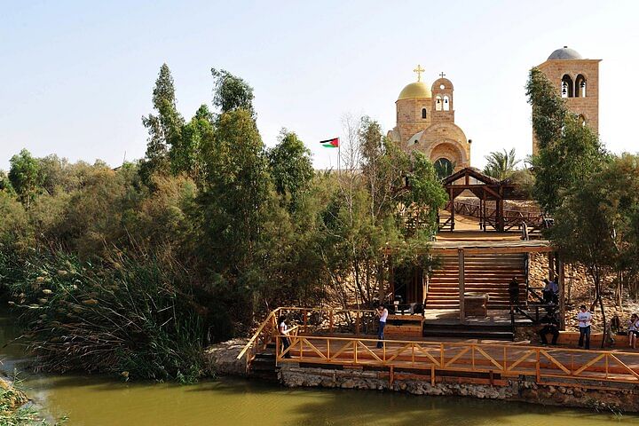 Private Tour: Bethany Baptism Site, Madaba Mosaics & Mount Nebo