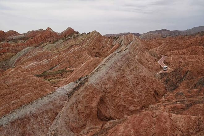 Private Day Tour to Zhangye Rainbow Mount from Lanzhou 4