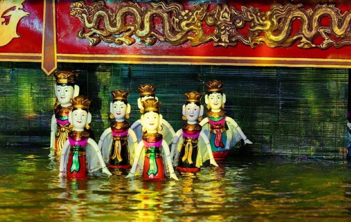 4 HOUR HANOI CITY TOUR HOP ON HOP OFF + WATER PUPPET SHOW