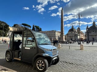 Street Food e-bike Tour in Rome