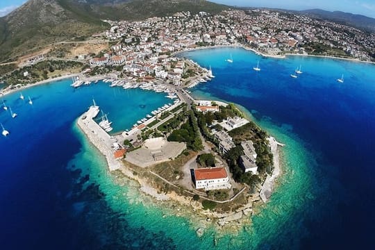 Marmaris Hisaronu Aegean Island Tour Lunch, Soft Drinks, Transfer