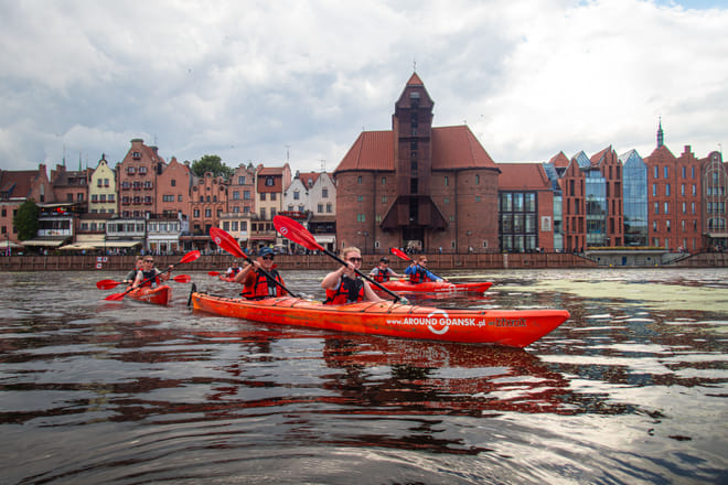 Guided Sightseeing Kayak Tour at Gdansk