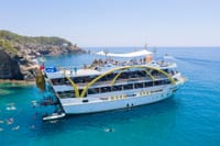 Mega Star Boat Tour with transfer from Kemer 1