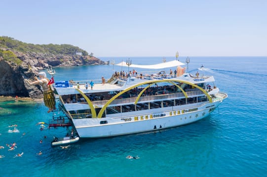 Mega Star Boat Tour with Transfer from Belek
