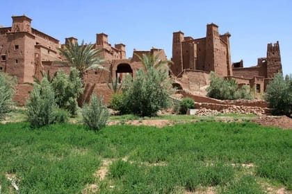 1-day private tour from Marrakech to Kasbah Ait Benhaddou & Telouet