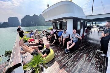 BOUTIQUE CRUISES Halong Bay 2 Days,1 Night Tour: Swimming,Caving, and Kayaking