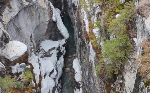 Lake Louise and Marble Canyon Icewalk Tour from Banff