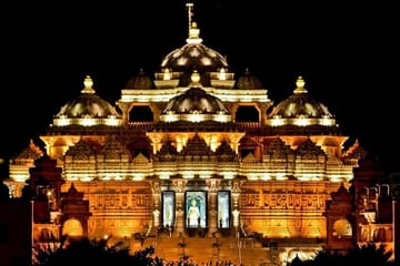 Akshardham Temple Evening Tour with Musical Fountain