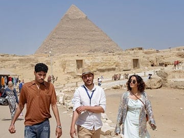 Hurghada to Cairo Private Tour Pyramids Grand Museum Camel Ride