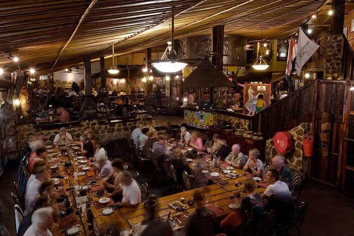 Lunch Carnivore Restaurant Nairobi