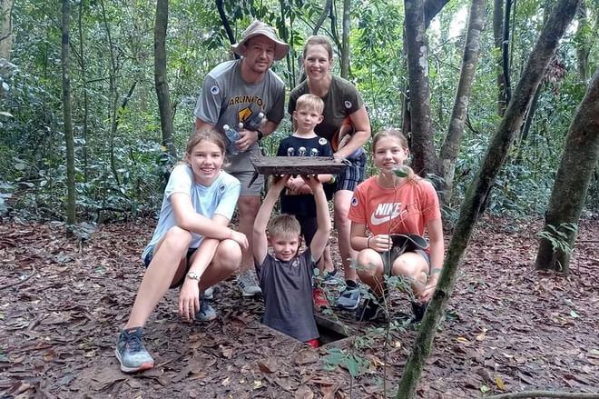 Cu Chi Tunnels Small Group Tour Morning or Afternoon