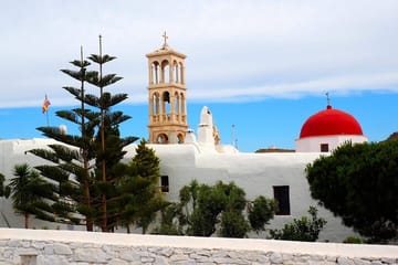 Mykonos Highlights Tour: Explore Ano Mera and Kalafati by Van