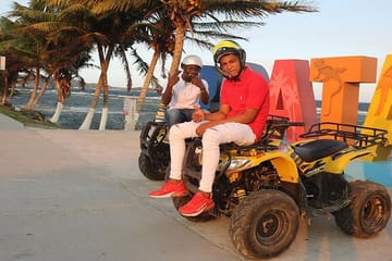 ATV Sunset Tour in Coxen Hole and West End, Honduras