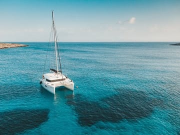 Small Group Santorini Catamaran Cruise with BBQ