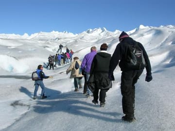 Take a tour of the Perito Moreno glacier