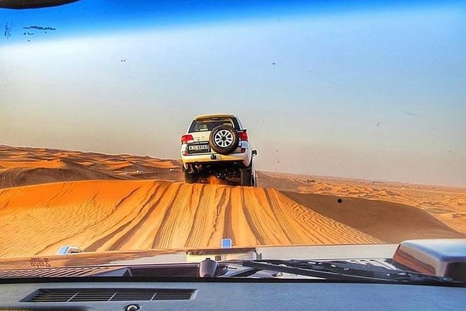 Charming Scenic Dune Safari ! Desert Safari with BBQ Dinner & Camp Activities.  2