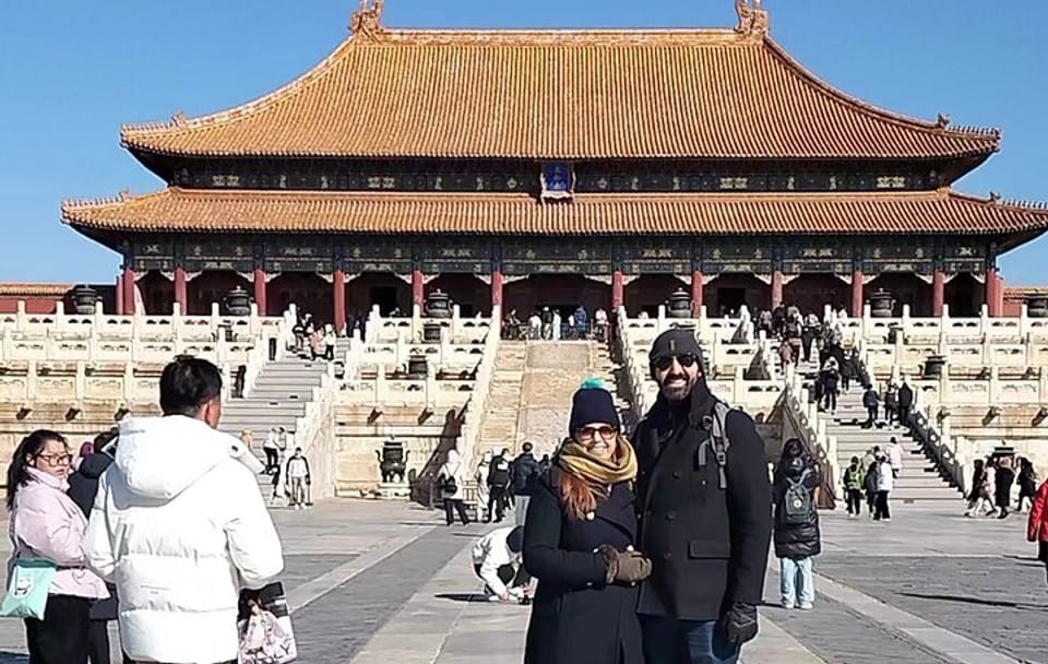 Beijing Forbidden City and Badaling Great Wall private day tour.