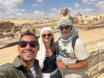 Half Day Giza Pyramids Great Sphinx with VIP Private Tour, Lunch