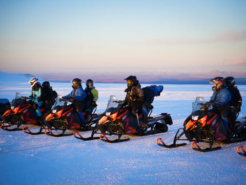 Snowmobile on Langjökull Glacier - Meet us in Husafell, photo 5