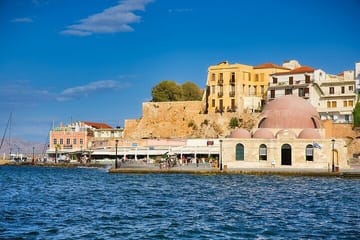 Chania Old Town Tour with Viewpoint and Wine Tasting