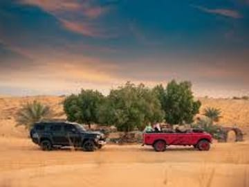 Overnight Camel Safari at Platinum Heritage Desert Camp, Dubai