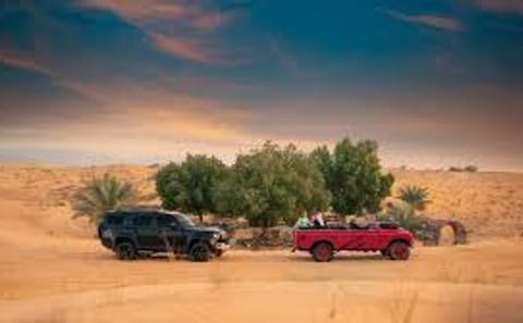 Overnight Camel Safari at Platinum Heritage Desert Camp, Dubai