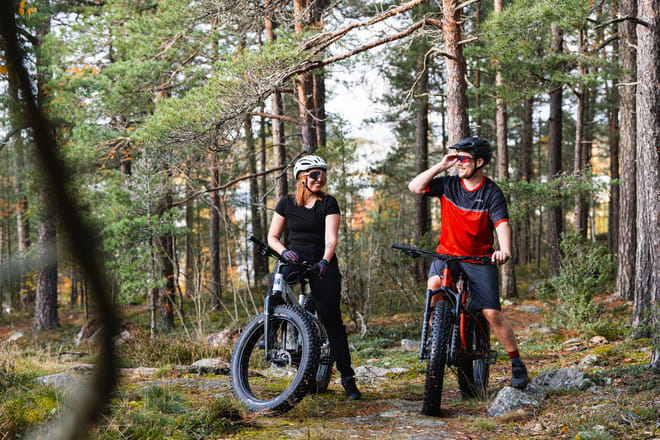 StayLapland Electric Fatbike tour in the wilderness in Rovaniemi, Lapland