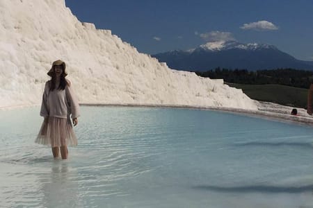 Day Tour to Pamukkale from-to Izmir