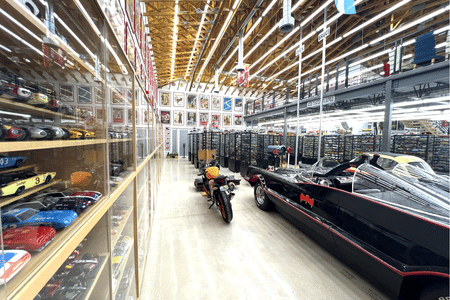 The only place with 22,000 scale model cars featured in the Guinness World of Records!
