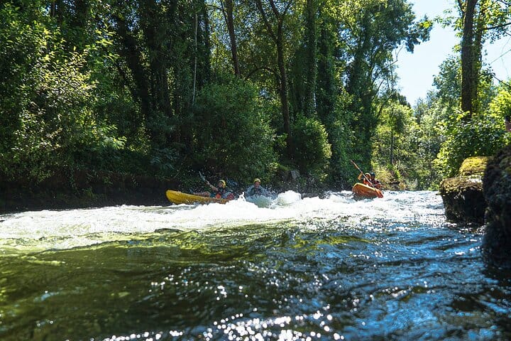 KAYAK TOUR I Descent of the River Lima in Kayak