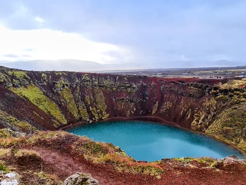 Kerið in autumn