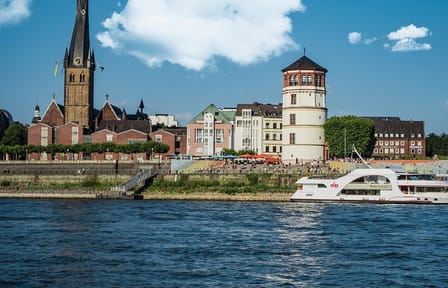 Düsseldorf City Tour: Art, History, and Riverside Stroll