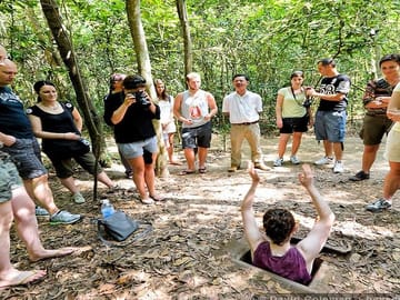 Cu Chi Tunnels Vietnam,  Half Day – Small Group